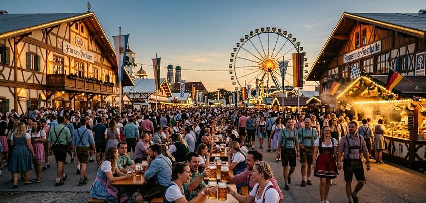 Oktoberfest 2026 at Theresienwiese in Munich