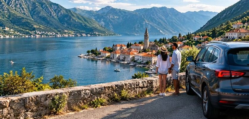 Picturesque view of  Perast