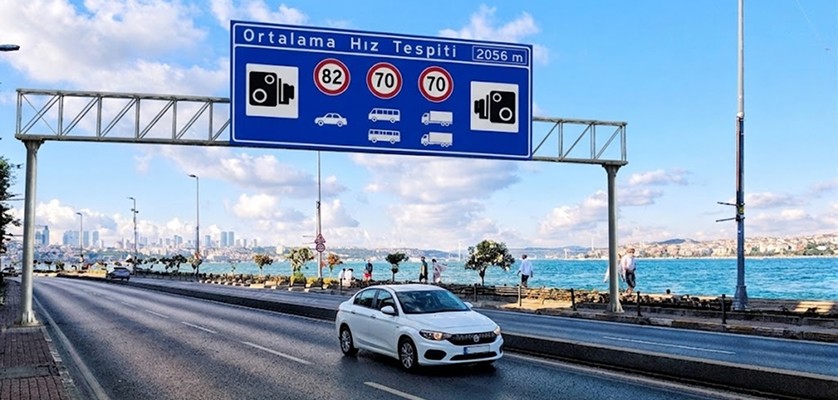Speed Limit Sign Istanbul