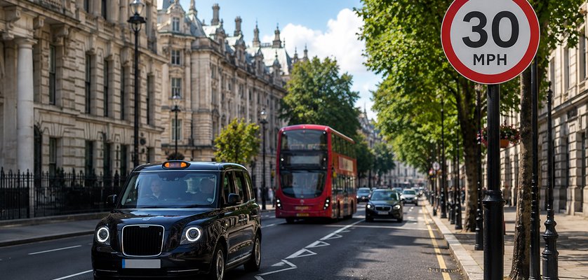 speed limits MPH London