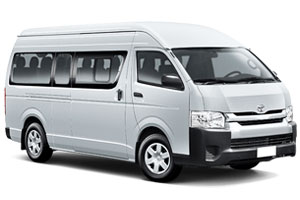 Toyota HiAce with chauffeur