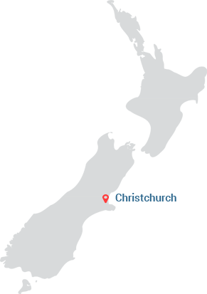 Christchurch Map