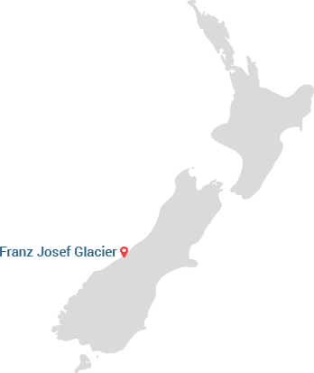 Franz Josef Glacier Map