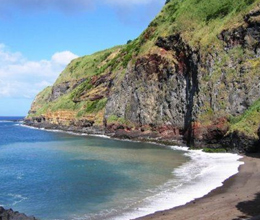 Praia da Baixa da Areia in Caloura