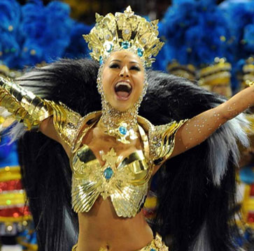 Rio Carnival in February